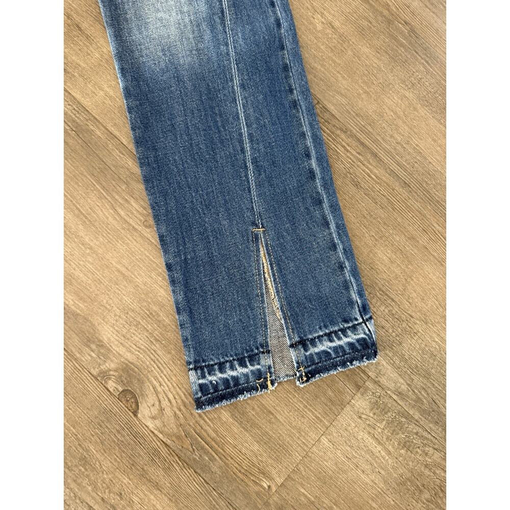 KanCan Vintage 90s Jeans Women's 27 (7) Straight Front Split Seam NWT - Picture 2 of 9